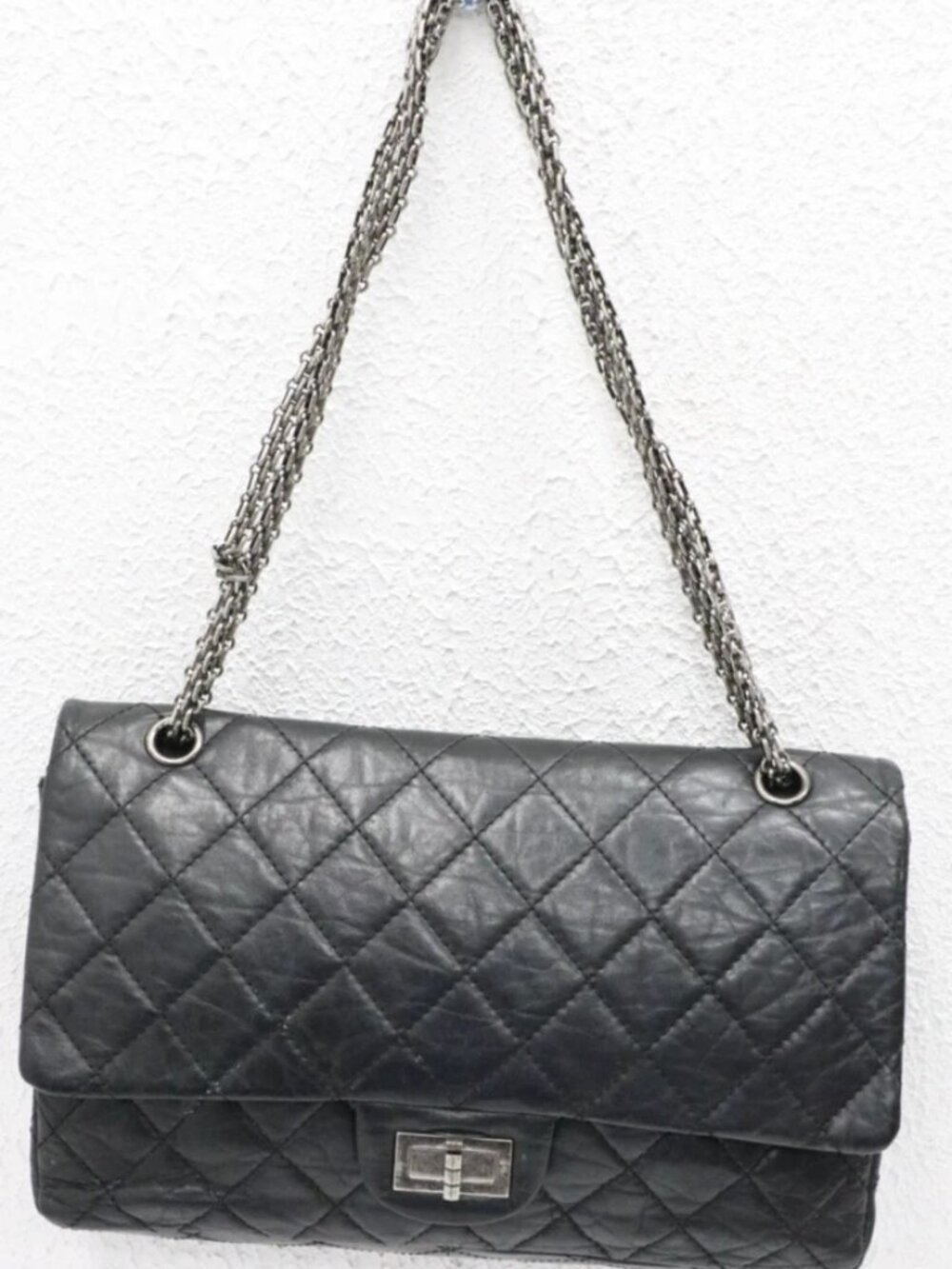 Chanel 2.55 Reissue 226 Double Flap Shoulder Bag